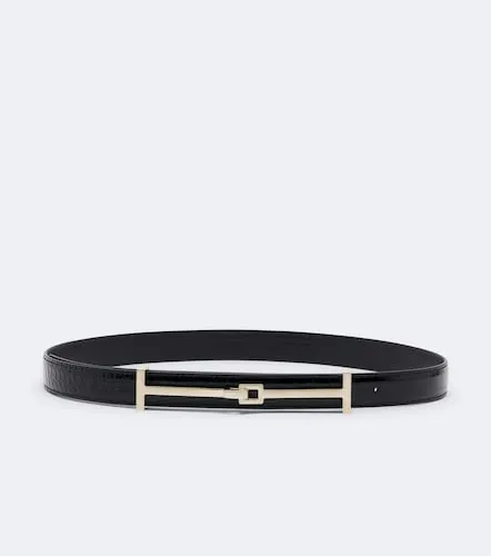 Ceinture en cuir façon croco - Tom Ford - Modalova