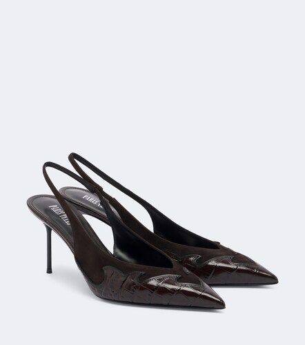 Escarpins slingback Lidia Queen of Hearts en cuir - Paris Texas - Modalova