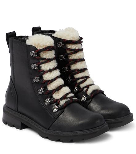 Bottines Lennox en cuir et shearling - Sorel - Modalova