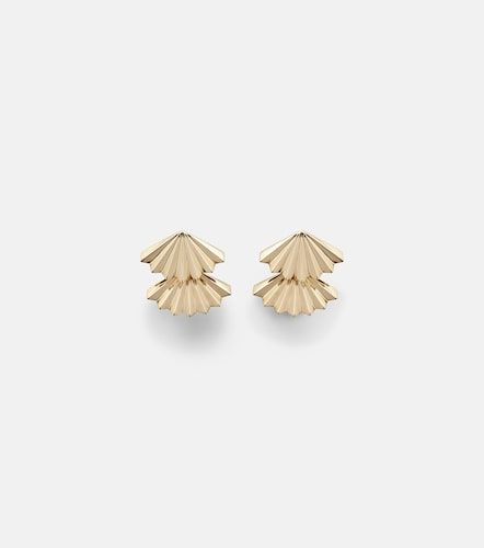 Boucles d'oreilles Fan Large en or 18 Kt - Anita Ko - Modalova