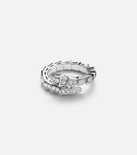Bague Serpenti Viper en or blanc 18 ct et diamants - Bvlgari - Modalova