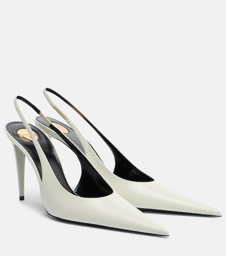 Escarpins slingback Guermantes en cuir verni - Saint Laurent - Modalova