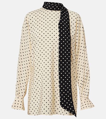 Blouse Plusdepois en soie à pois - Valentino Garavani - Modalova