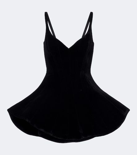 David Koma Robe en velours - David Koma - Modalova