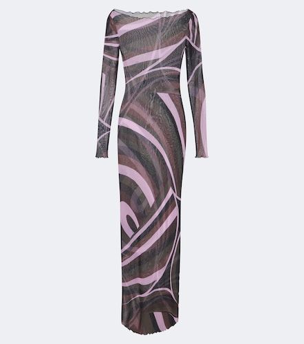 Pucci Robe longue Iride en tulle - Pucci - Modalova