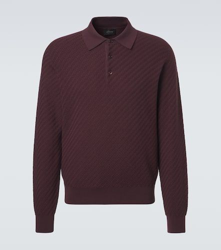 Polo en coton, soie et cachemire - Brioni - Modalova