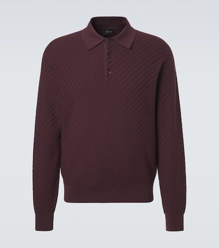 Polo en coton, soie et cachemire - Brioni - Modalova