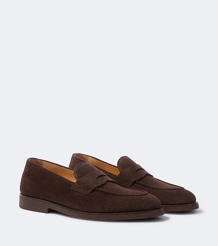 Mocassins en daim - Brunello Cucinelli - Modalova