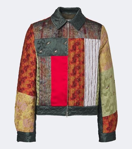 Veste patchwork à ornements - Dries Van Noten - Modalova
