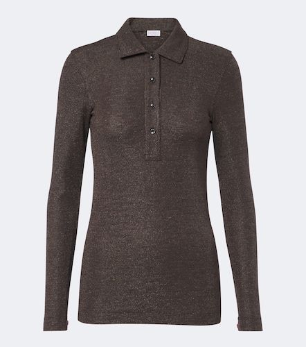 Polo en laine mélangée - Brunello Cucinelli - Modalova