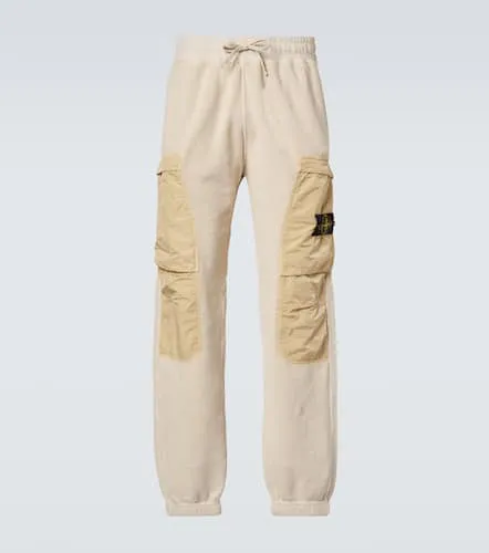 Pantalon de survêtement Compass en coton mélangé - Stone Island - Modalova