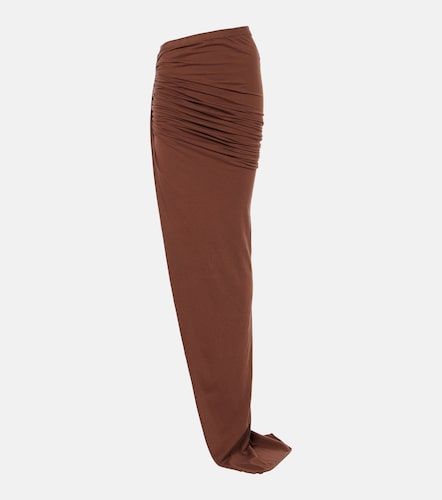 Jupe longue DRKSHDW Edfu en jersey de coton - Rick Owens - Modalova