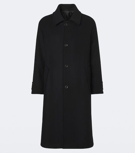 Manteau en laine et cachemire - Giorgio Armani - Modalova