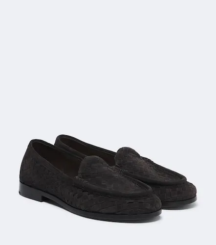 Mocassins en daim Intrecciato - Bottega Veneta - Modalova