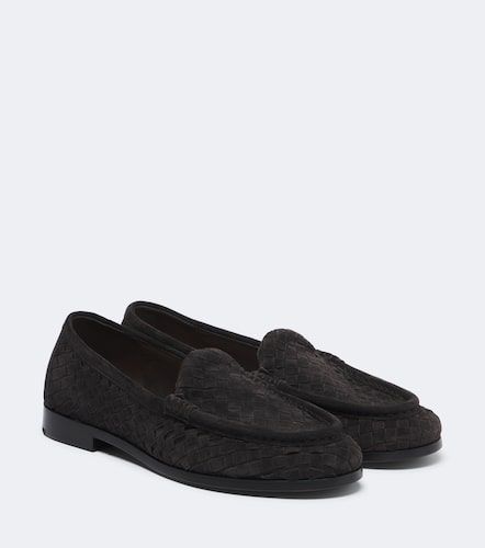 Mocassins en daim Intrecciato - Bottega Veneta - Modalova