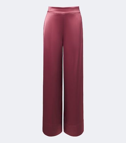Pantalon ample Dijon en satin - Joseph - Modalova