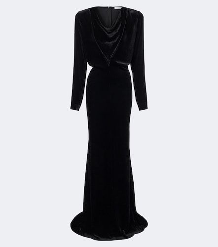 Robe longue en velours - Stella McCartney - Modalova