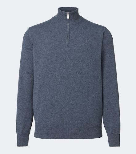 Pull à col zippé en cachemire - Brunello Cucinelli - Modalova