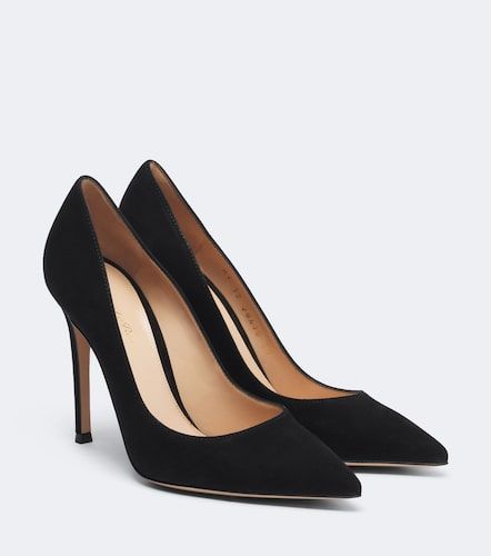 Escarpins Gianvito 105 en daim - Gianvito Rossi - Modalova