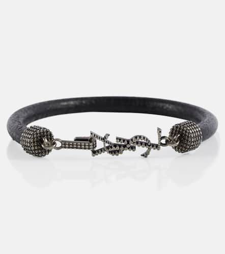 Bracelet Opyum en cuir - Saint Laurent - Modalova