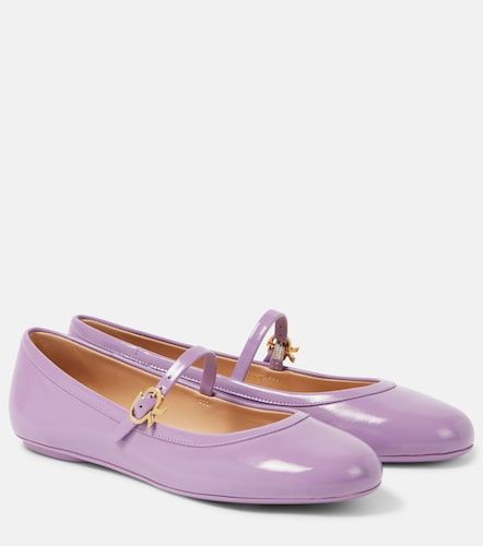 Ballerines Mary Jane Carla en cuir verni - Gianvito Rossi - Modalova