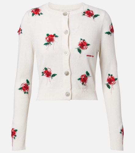 Cardigan en laine à motif floral - Shushu/Tong - Modalova
