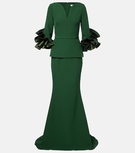 Robe longue Clemenza en crêpe - Safiyaa - Modalova