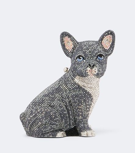 Pochette French Bulldog Louie à ornements - Judith Leiber Couture - Modalova