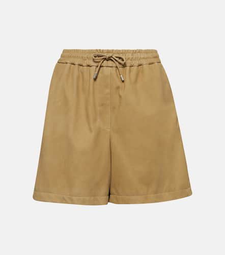 Short à taille mi-haute en daim - Loewe - Modalova