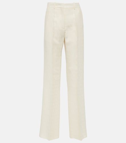 Pantalon ample de mariée en laine et soie - Valentino Garavani - Modalova