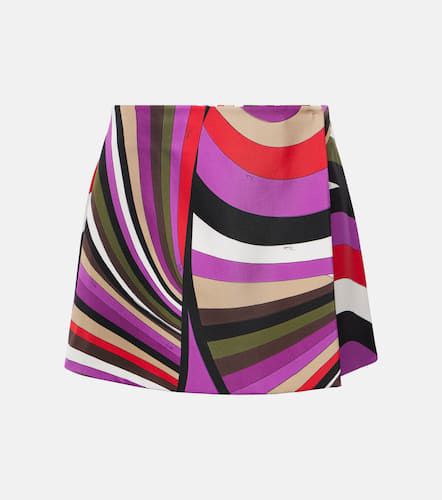 Pucci Mini-jupe Iride en soie - Pucci - Modalova