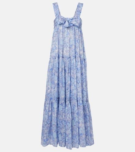 Chloé Robe longue en coton à fleurs - Chloe - Modalova