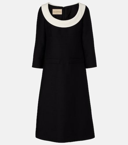 Robe midi en Crêpe Couture - Valentino Garavani - Modalova