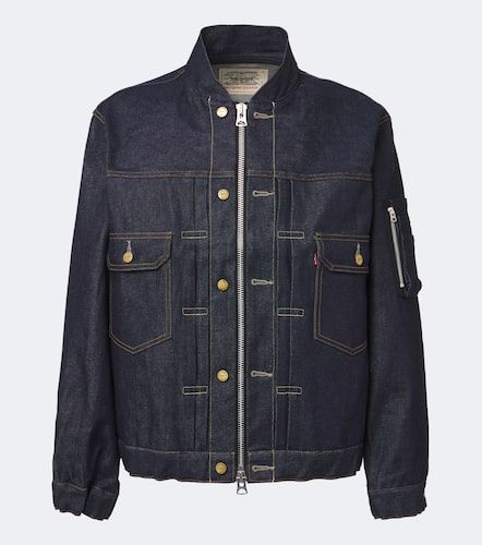 Sacai Veste bomber en denim - Sacai - Modalova