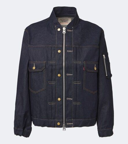 Sacai Veste bomber en denim - Sacai - Modalova