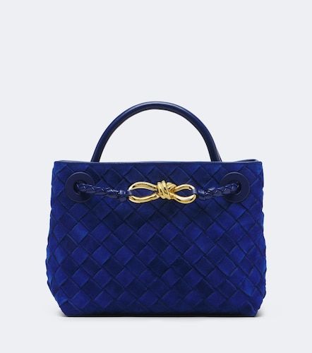Sac à main Andiamo Mini en daim Intrecciato - Bottega Veneta - Modalova