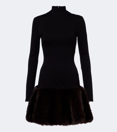 David Koma Robe à col montant - David Koma - Modalova
