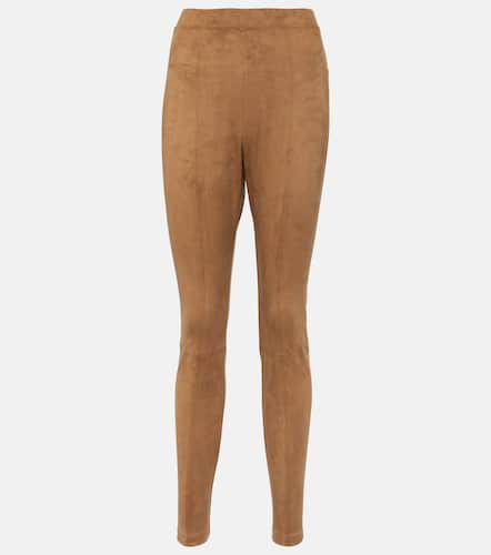 Pantalon slim Leisure Ebe en daim synthétique - Max Mara - Modalova