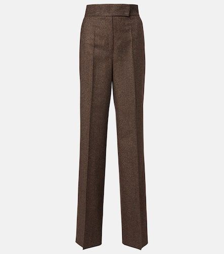 Pantalon droit en laine vierge - Max Mara - Modalova