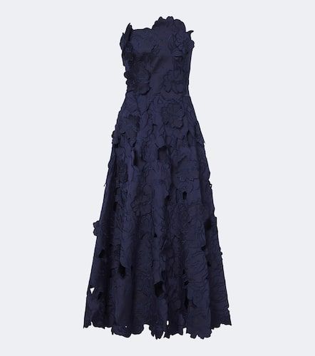 Robe de cocktail Brissa en guipure - Costarellos - Modalova