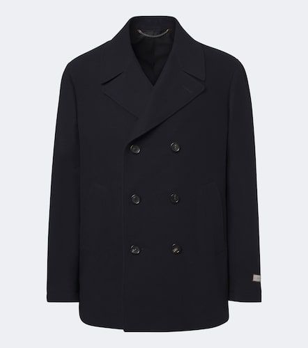 Canali Caban en laine - Canali - Modalova