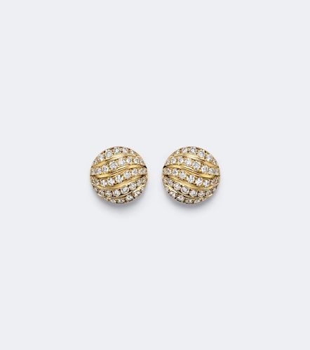 Boucles d’oreilles Sculpted Cable en or 18 ct et diamants - David Yurman - Modalova