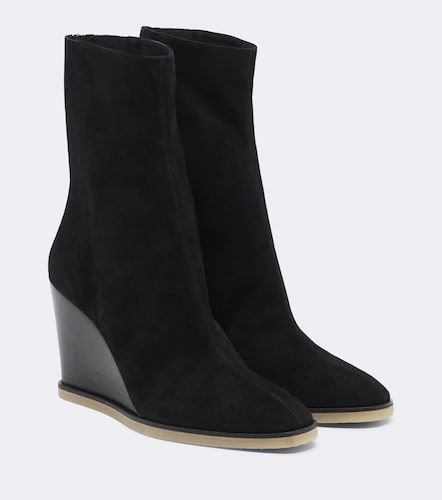 Bottines compensées Saint Honoré en daim - Aquazzura - Modalova