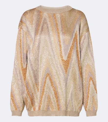 Pull Zigzag en lamé à sequins - Missoni - Modalova