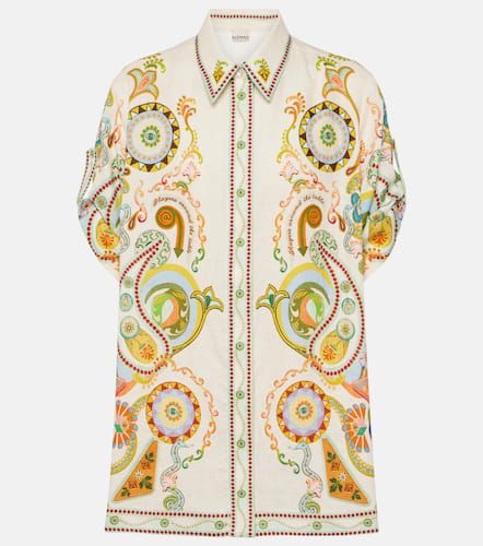 Alémais Chemise Pinball imprimée en lin - Alemais - Modalova