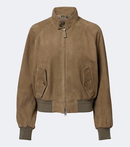 Veste bomber en daim - Ralph Lauren Collection - Modalova