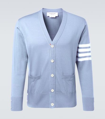 Cardigan 4-Bar en laine vierge - Thom Browne - Modalova
