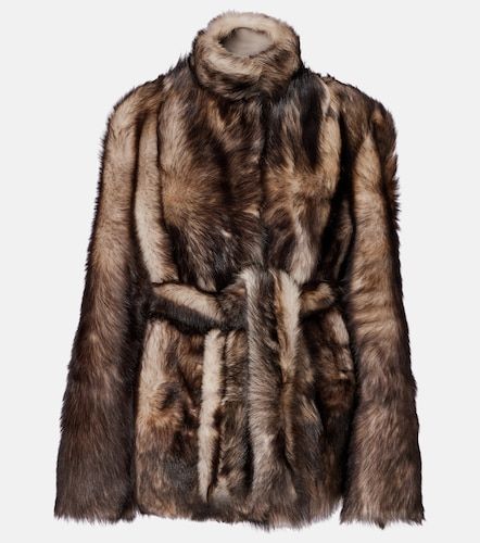 Manteau Elsa en shearling - Nour Hammour - Modalova