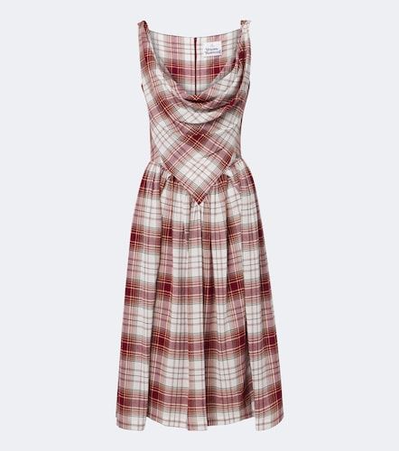 Robe midi Sunday à motif tartan - Vivienne Westwood - Modalova