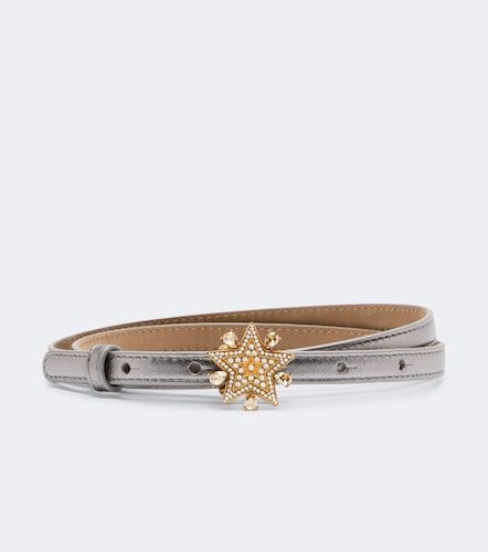 Ceinture en cuir métallisé à ornements - Dolce&Gabbana - Modalova